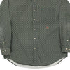 Vintage green Tommy Hilfiger Patterned Shirt - mens medium