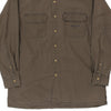 Vintage khaki Nautica Shirt - mens medium