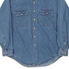 Vintage blue Gap Denim Shirt - mens large