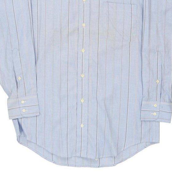 Burberry Striped Shirt - Medium Blue Cotton