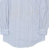 Burberry Striped Shirt - Medium Blue Cotton