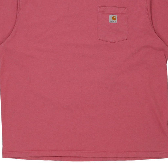 Vintage pink Carhartt T-Shirt - mens xx-large