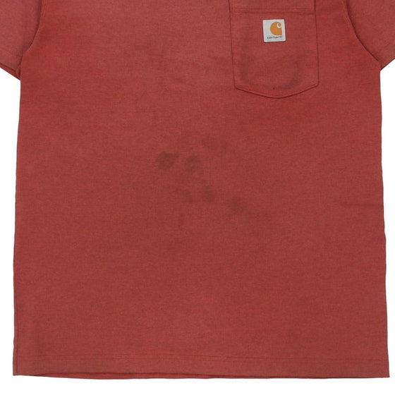 Vintage burgundy Carhartt T-Shirt - mens medium