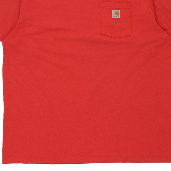 Vintage red Carhartt T-Shirt - mens xx-large