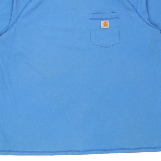 Vintage blue Carhartt T-Shirt - mens xx-large