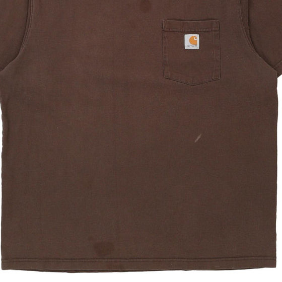 Vintage brown Carhartt T-Shirt - mens large