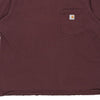 Vintage burgundy Age 14-16 Carhartt T-Shirt - boys x-large