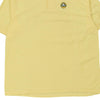 Vintage yellow Lotus Screenmates Polo Shirt - mens x-large