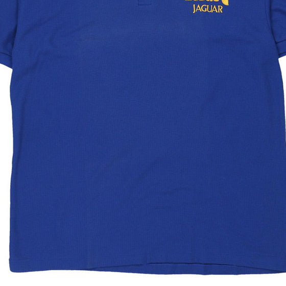 Vintage blue Le Sac Jaguar Jerzees Polo Shirt - mens xx-large