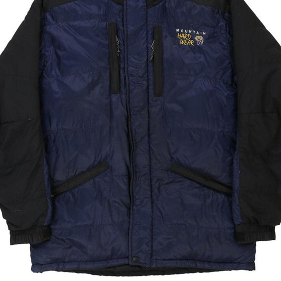 Vintage navy Mountain Hard Wear Puffer - mens small