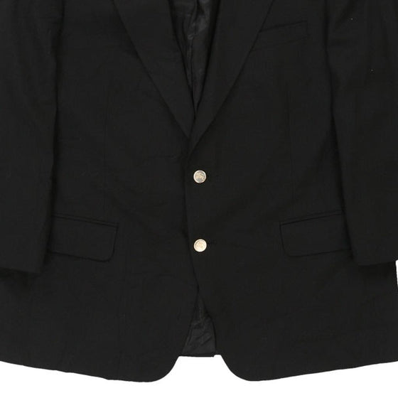 Vintage black Burberry Blazer - mens xx-large