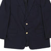 Vintage navy Burberry Blazer - mens x-large