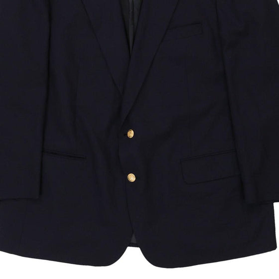 Vintage navy Burberry Blazer - mens xx-large