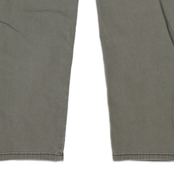 Vintage grey Wrangler Cargo Trousers - womens 30" waist