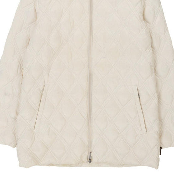 Vintage white Moncler Coat - womens medium