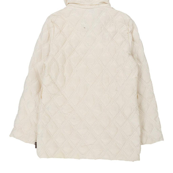 Vintage white Moncler Coat - womens medium