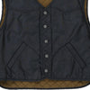 Vintage navy Armani Jeans Gilet - mens x-large