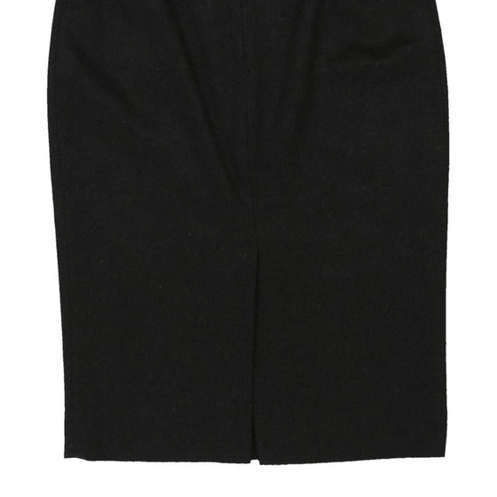 Dolce & Gabbana Pencil Skirt - 32W UK 12 Black Wool Blend