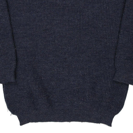 Vintage navy Made in Scotland Barbour Jumper - mens x-large