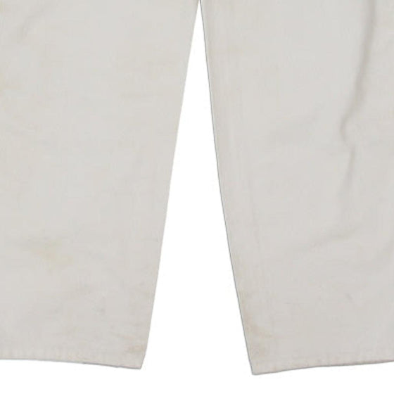 Vintage white Dickies Carpenter Trousers - mens 36" waist