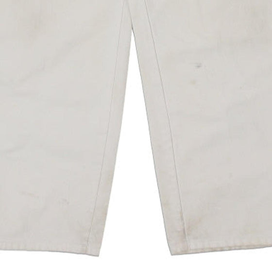 Vintage white Dickies Carpenter Trousers - mens 36" waist