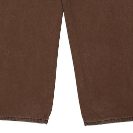 Vintage brown Dickies Carpenter Trousers - mens 36" waist