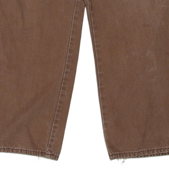 Vintage brown Dickies Carpenter Trousers - mens 36" waist