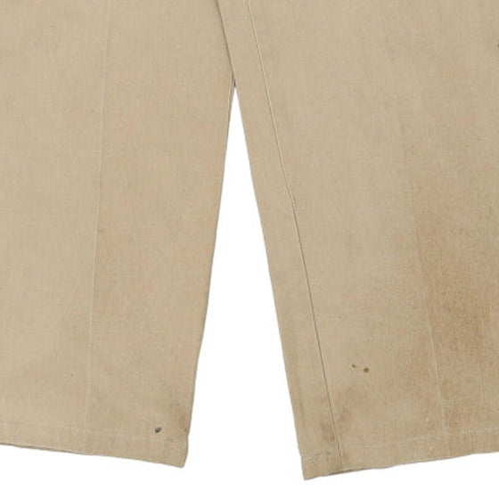 Vintage beige Dickies Trousers - mens 34" waist