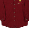 Vintage red Insulated Carhartt Overshirt - mens large