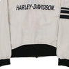 Vintage white Harley Davidson Jacket - womens large