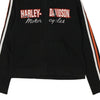 Vintage black Harley Davidson Hoodie - womens medium