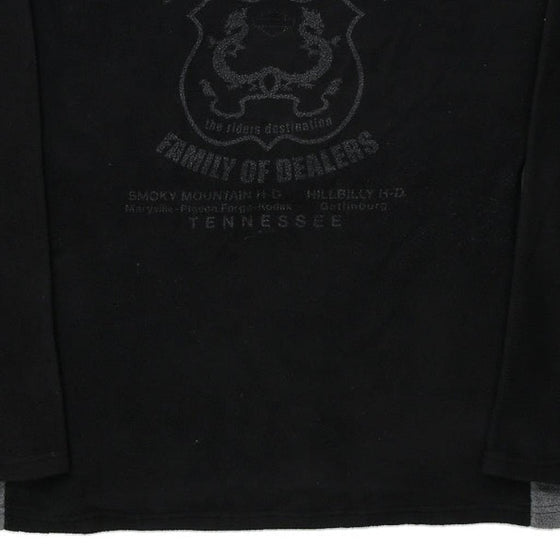 Vintage black Harley Davidson Fleece - mens x-large