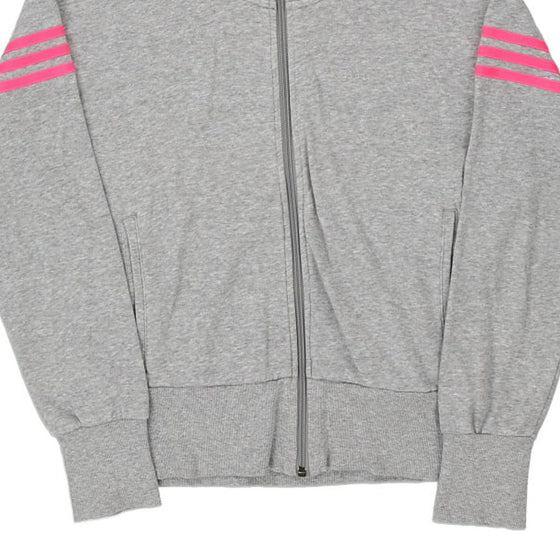 Vintage grey Age 11-12 Adidas Hoodie - girls medium