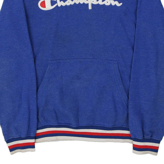 Vintage blue Age 11-12 Champion Hoodie - boys medium