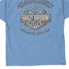 Vintage blue Atlantic City, NJ Harley Davidson T-Shirt - mens large