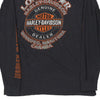 Vintage black Winnipeg, Manitoba Canada Harley Davidson Long Sleeve T-Shirt - mens large