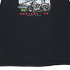 Pre-Loved black Oakland, CA Harley Davidson Vest - mens xxx-large