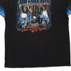 Pre-Loved black Lae George New York Harley Davidson T-Shirt - mens xxx-large