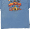 Vintage blue Kingman, Arizona Harley Davidson T-Shirt - mens xx-large