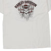 Vintage white Annapolis, Maryland Harley Davidson T-Shirt - mens xx-large