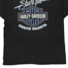 Vintage black Sturgis 2001 Harley Davidson T-Shirt - mens large