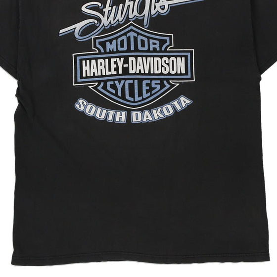 Vintage black Sturgis 2001 Harley Davidson T-Shirt - mens large