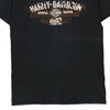 Vintage black Dubuque, IA Harley Davidson T-Shirt - mens medium