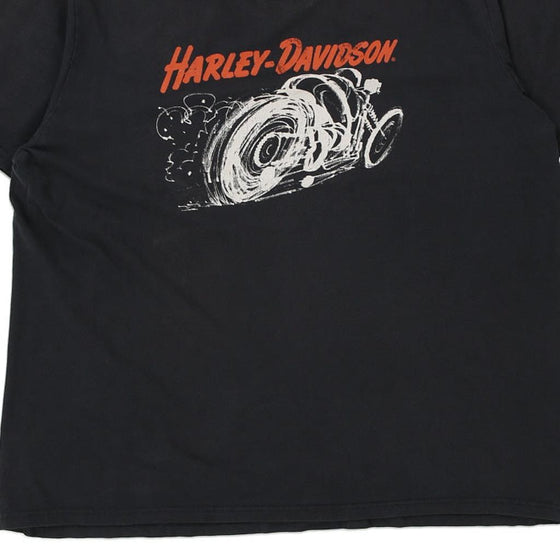 Vintage black Harley Davidson T-Shirt - mens xx-large