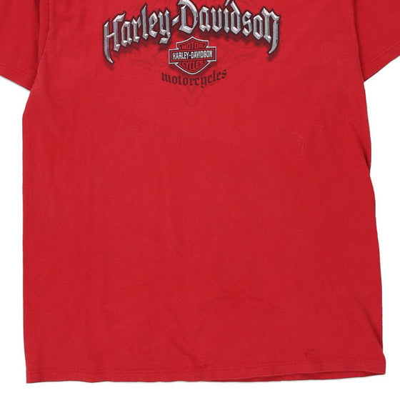 Vintage red Barbs Harley Davidson T-Shirt - mens x-large