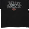 Vintage black Philadelphis Pennsylvania Harley Davidson T-Shirt - mens xx-large