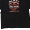 Vintage black Philadelphis Pennsylvania Harley Davidson T-Shirt - mens xx-large