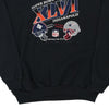 Pre-Loved black Superbowl XLVI 2012 Hanes Sweatshirt - mens x-large