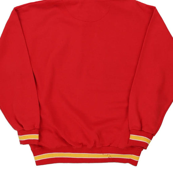 Vintage red Kansas City Chiefs Starter Hoodie - mens large