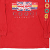 Vintage red Coogi Long Sleeve T-Shirt - mens x-large